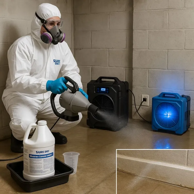 Sanitization and Odor Removal process in East Berwick, PA